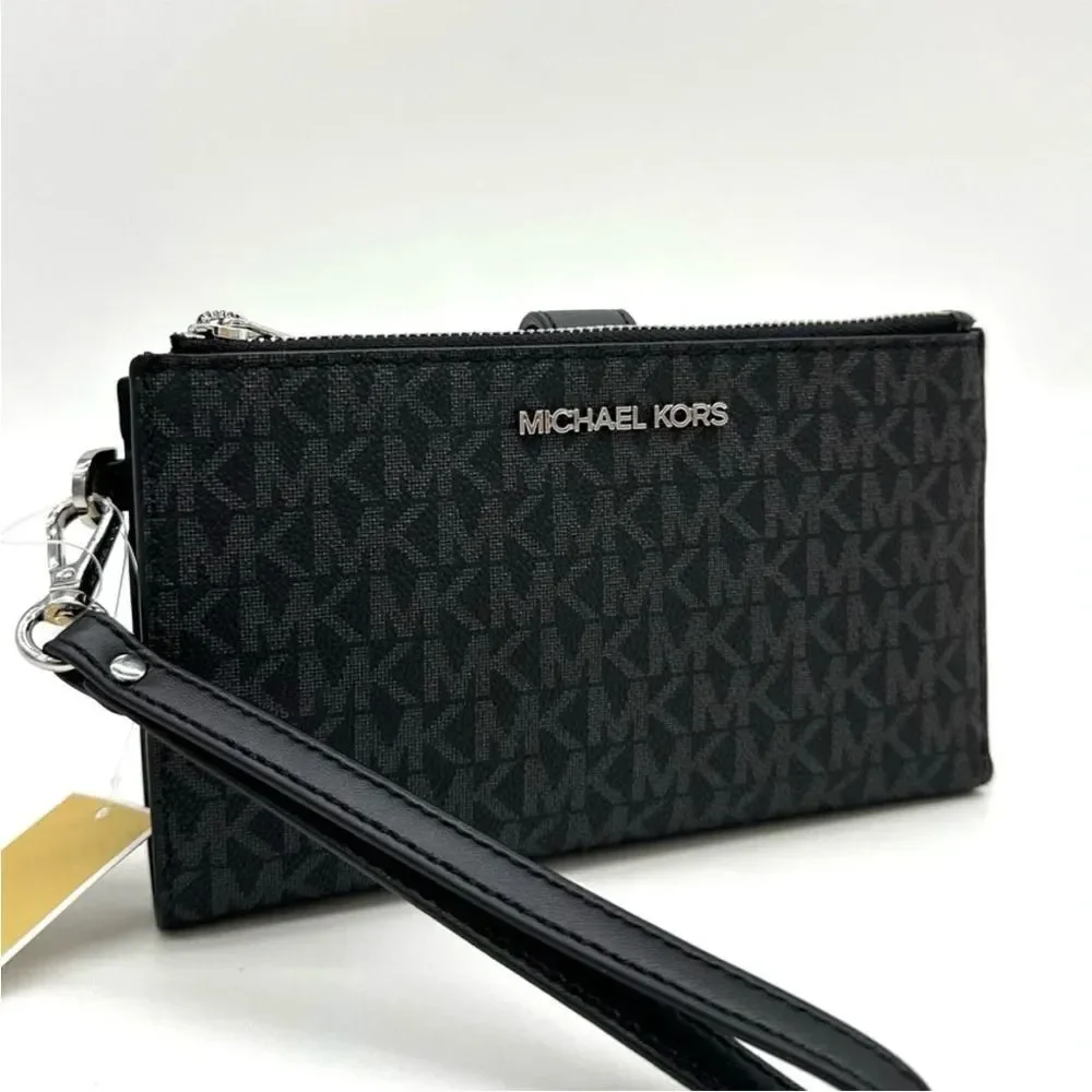 Michael Kors Black Wristlet Wallet